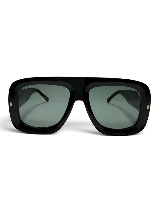 SAINT Black Marble Cat-Eye